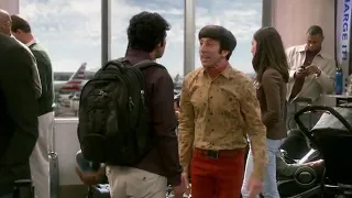 The Big bang Theory S12 E22. Howard stopping Raj at the Airport