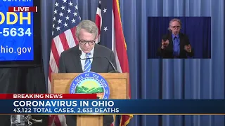 State of Ohio Governor DeWine full press conference addressing coronavirus in Ohio 6/18/2020