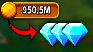 BEST WAY to turn GOLD into GEMS in SHOP TITANS at the moment