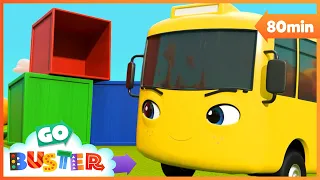 Buster plays Hide and Seek - Go Buster - Bus Cartoons & Kids Stories