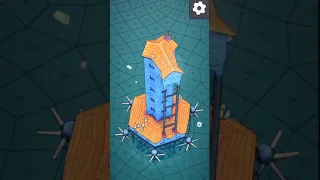 Too Easy !! How to create Flying Fortress in TOWNSCAPER !!