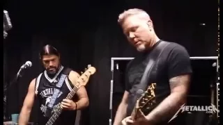 Metallica -  rehearsals before the shows 2015