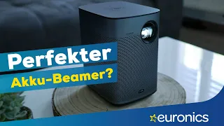 Xgimi Halo+ | Kompakter Beamer mit Akku = tragbares Heimkino?