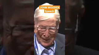 JOHN WOODEN Speech #speech #motivation #johnwooden