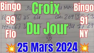 Croix du jour 25 Mars 2024 💥#boulchopoujodia 💢#croixdujour