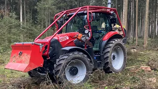 Vorstellung Case Vestrum CVX Thanhofer Kneidinger Forsttraktor Forstschlepper