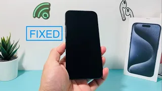 iPhone 15 Pro Max Black Screen of Death (FIXED)