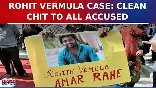 Rohith Vemula Case: Clean Chit To All Accused InTelangana Police Report; Reasons 'Died By Suicide'