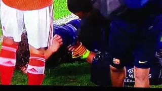 Carlos Puyol Injury vs Benfica - rank