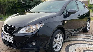 Seat Ibiza 2010 kompaktowe auto stworzone do pokonywania kilometrów 1.2 Benzyna