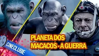 Bastidores de Planeta dos Macacos: A guerra | CINECLUBE