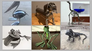 This Artist Turns Scrap Metal Into Incredible Animal Sculptures