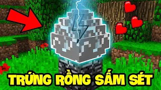 MINECRAFT KỴ SĨ RỒNG - TẬP 14 | TRỨNG RỒNG SẤM SÉT, CHẾ TẠO ĐÔI CÁNH RỒNG VÀ BẮT GIỮ NÀNG TIÊN BÉ TÍ