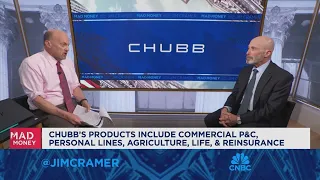 Chubb CEO Evan Greenberg talks the state of the insurance market with Jim Cramer