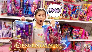 Disney's Descendants 3 Dolls - TOY HUNT at Target! | Mal vs Adurey | Descendents 3