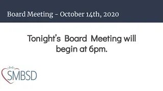 October 14th - Board Meeting