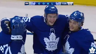 Every First NHL Goal for the 2021 Toronto Maple Leafs