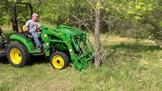 John Deere 2038R - First Time Use!