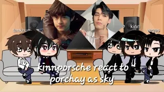 kinnporsche react to porchay as sky [kp×LITA] gacha club /enjoy