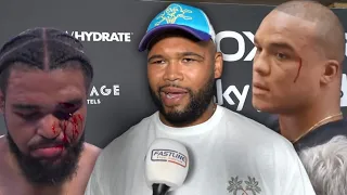 “F**K THIS, HE HAS HIS MOUTH WRAPPED AROUND HIS D**K” Frazer Clarke FUMING WITH FELLOW HEAVYWEIGHTS