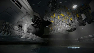 Space Engineers - Elevator, Drill and Hangar Door