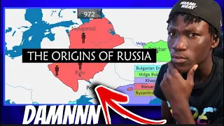 The Origin Of Russia - Summary On A Map| REACTION