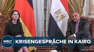 GEISELN DER HAMAS: Annalena Baerbock äußert sich zum Schicksal! Krisentreffen in Kairo