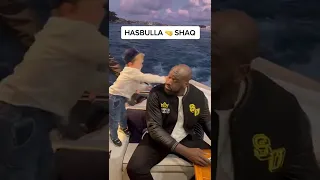 SHAQ and HASBULLA. 😂🤣 #shorts