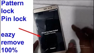 Redmi Note 3 Model 2015116 Hard Reset And PHONE HAS BEEN LOCKED Reset Eazy