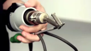 Using the Steinel HG2620 Heat Gun to Weld a Linoleum Floor