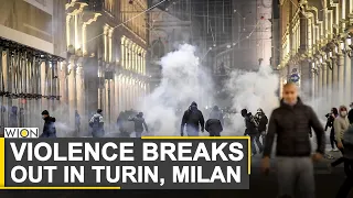 Protests in Italy against new coronavirus curbs | COVID-19 Pandemic | World News | WION News