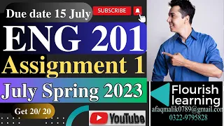 ENG201 Assignment 1 Solution 2023/ENG201 Assignment 1 2023/ENG201 Assignment 1 2023 Solution/Spring