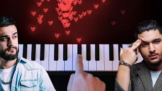 Мадам - JONY, Andro / припев ЛЕГКО ОДНИМ пальцем на пианино (или мелодике)