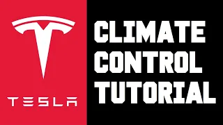 Tesla Climate Control Tutorial - In-Depth Instructions on How To Use Tesla Climate Controls A/C Heat