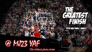 Michael Jordan Last Bull Game Highlights 1998 Finals G6 vs Jazz - 45pts, G.O.A.T.!  (HD 720p 60fps)