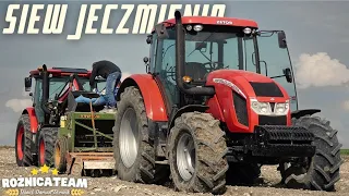 SIEW JĘCZMIENIA 2023 u Dominika 🌱 ZETOR FORTERRA 120 HSX & PROXIMA HS 90 | RożnicaTeam