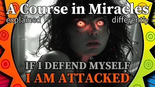 L135: If I defend myself I am attacked. [A Course in Miracles, explained differently]