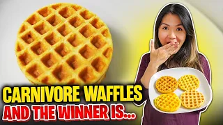 Testing Four Carnivore Waffles Recipes Using a Mini Waffle Maker