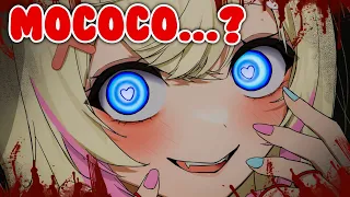 Mococo stares right into your soul: