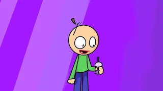 Baldi tries the new grimace shake