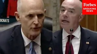 'You've Utterly Failed': Rick Scott Hammers Mayorkas' Record To His Face