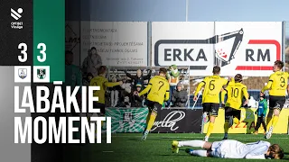 10. kārta: BFC Daugavpils 3:3 FK Tukums 2000/Telms (Labākie momenti)