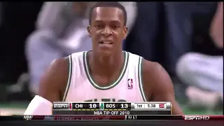 Chicago Bulls Vs Boston Celtics 2010 D-Rose, KG, Rondo, Ray Allen-HomeCourtEdge TV