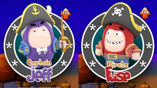 Oddbods Turbo Run Captain Jeff vs Pirate Fuse - GamePlay
