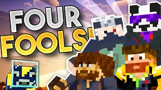 Etho, Pixlriffs, Ulraf, and Me discover the Minecraft April Fools Update!