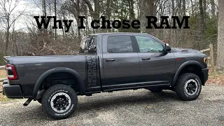 Why did I choose a RAM truck?