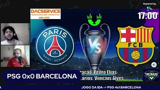 PSG X Barcelona - Oitavas de Final jogo de volta Champions 20/21