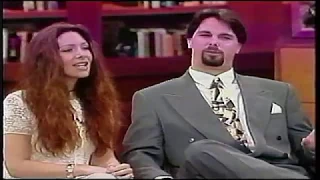 Perry Hartman on the Phil Donahue Show in 1995 in New York City
