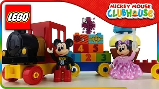 ♥ LEGO Mickey Mouse CLUBHOUSE MICKEY & MINNIE Birthday Parade Train (Episode 1)