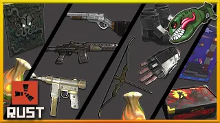 Rust Skins | Cyber Gloves & Boots, Snakebite Bow, Thundergold SMG, Imperial Pumpy #368